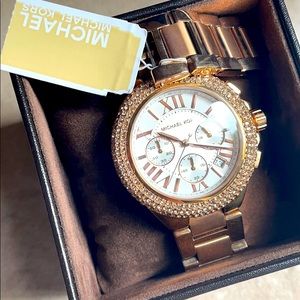 Michael kors like knew rose gold watch